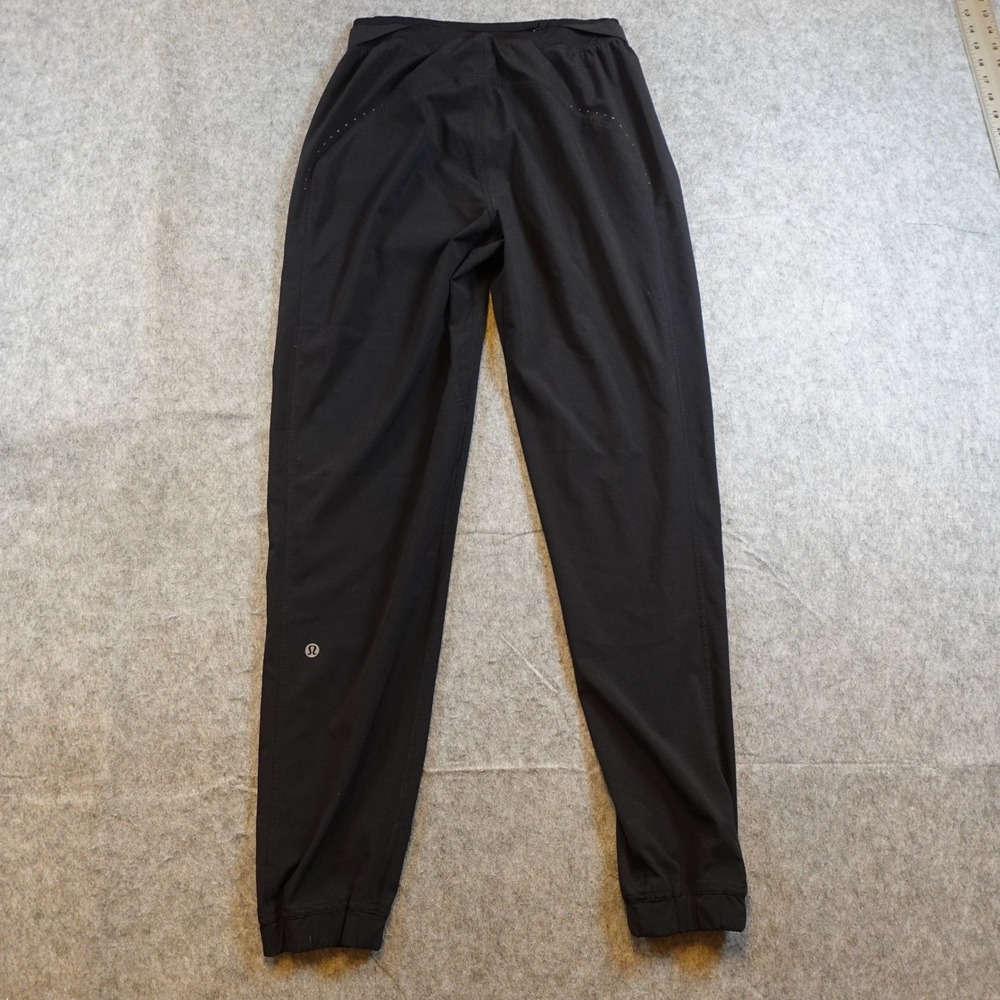 Lululemon Pant Women 4 Black Adapted State High Rise Jogger Airflow Gym Run - Picture 7 of 8